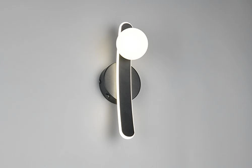 Wandlampe Napoli Schwarz
