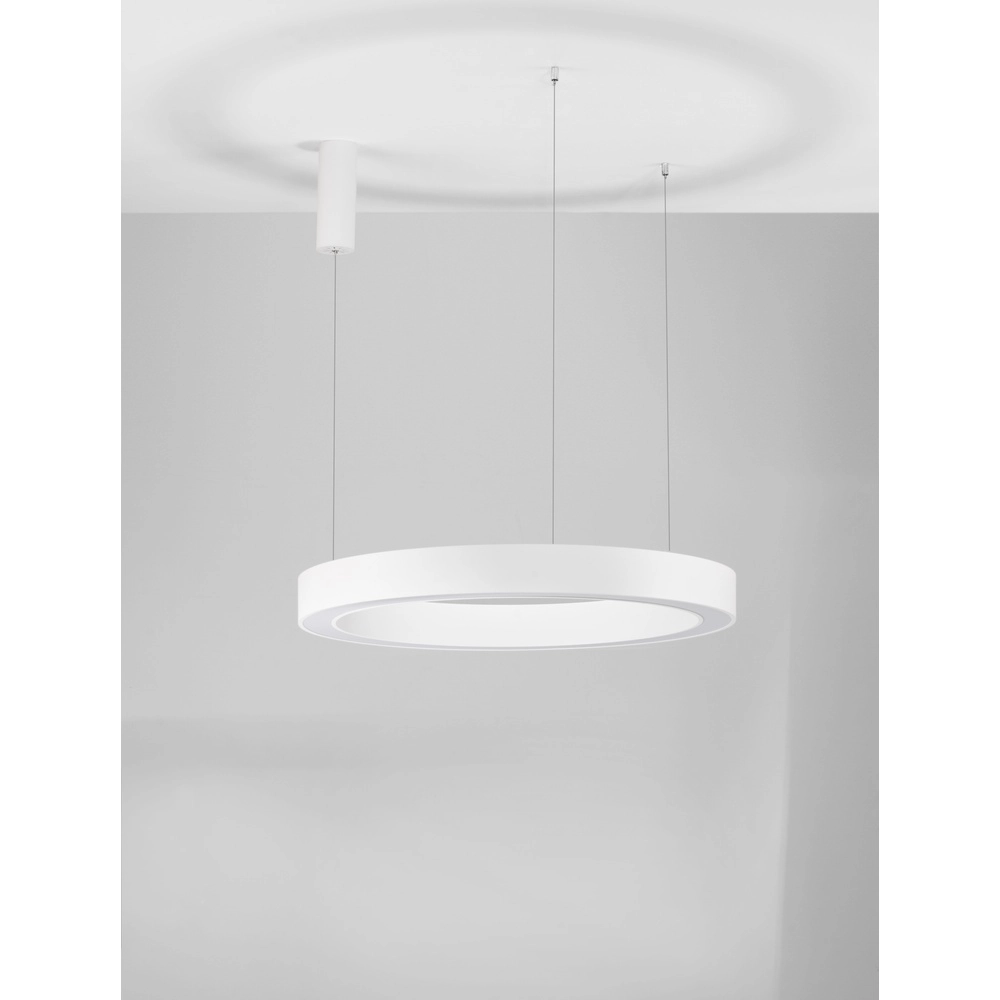 Pendelleuchte Morbido weiß Ø 80cm Lyora 5212017438669