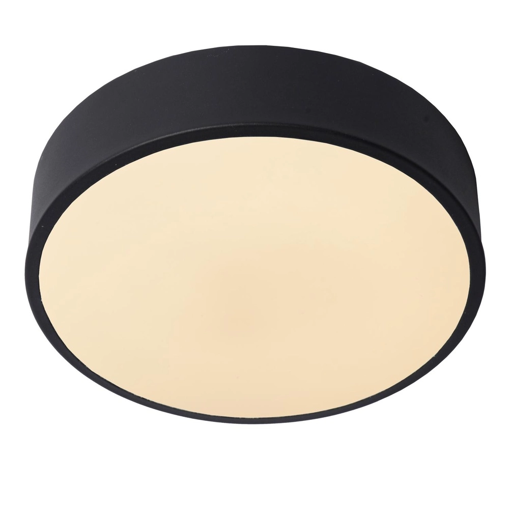 Deckenlicht Unar Ø 20cm - 2700K - schwarz Lucide 5411212791856