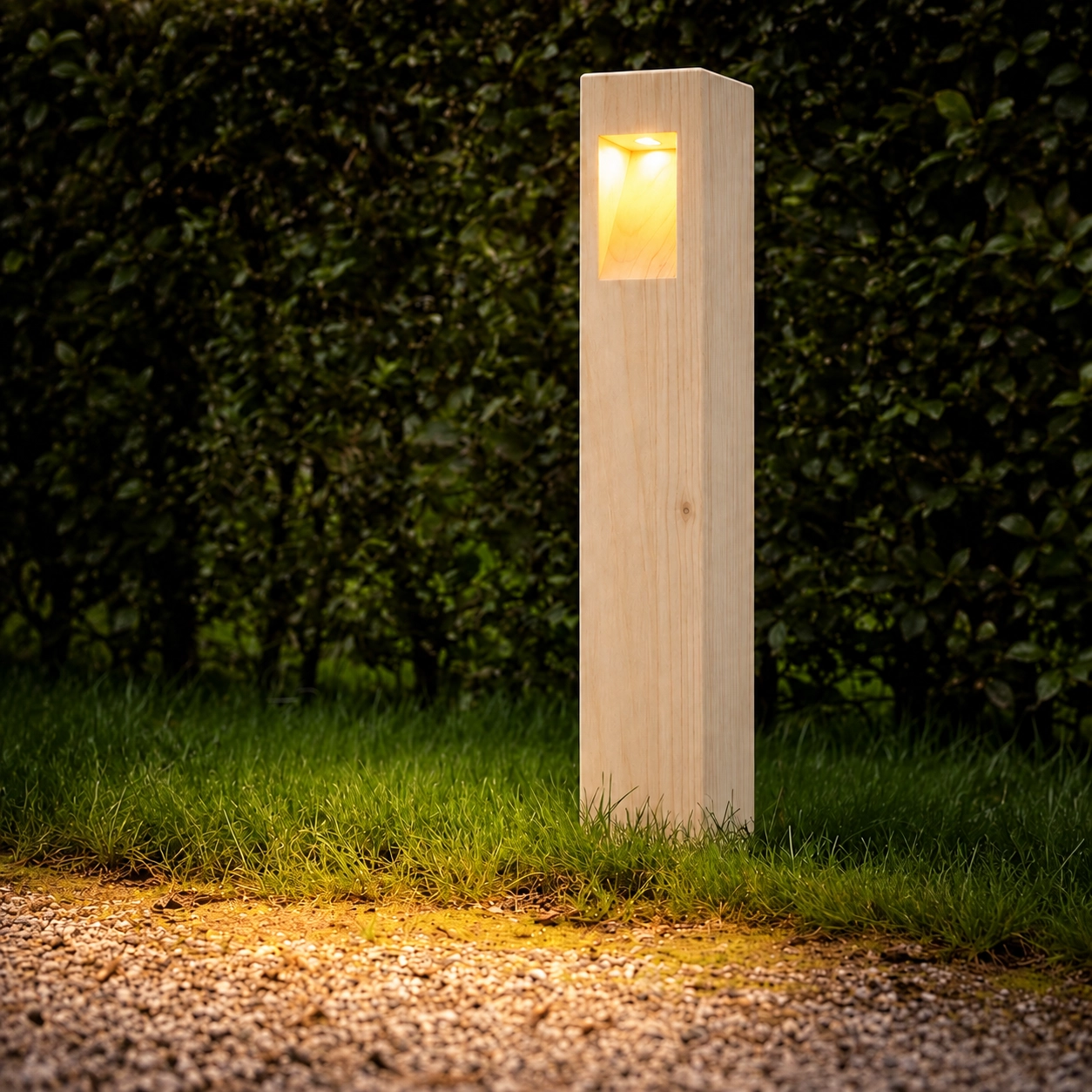 Holzwegbeleuchtung Guarda Accoya - 110cm 2700K