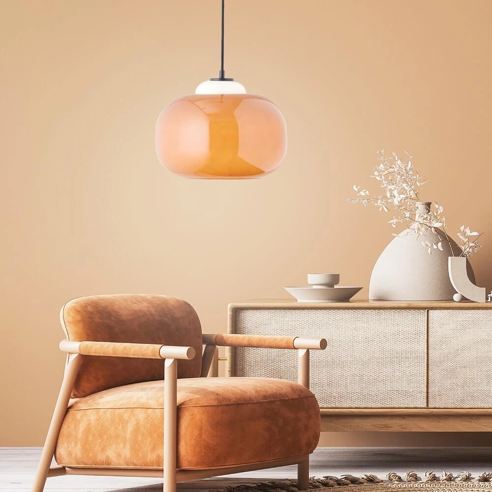 Hängelampe Blop Orange Brilliant 4004353413346