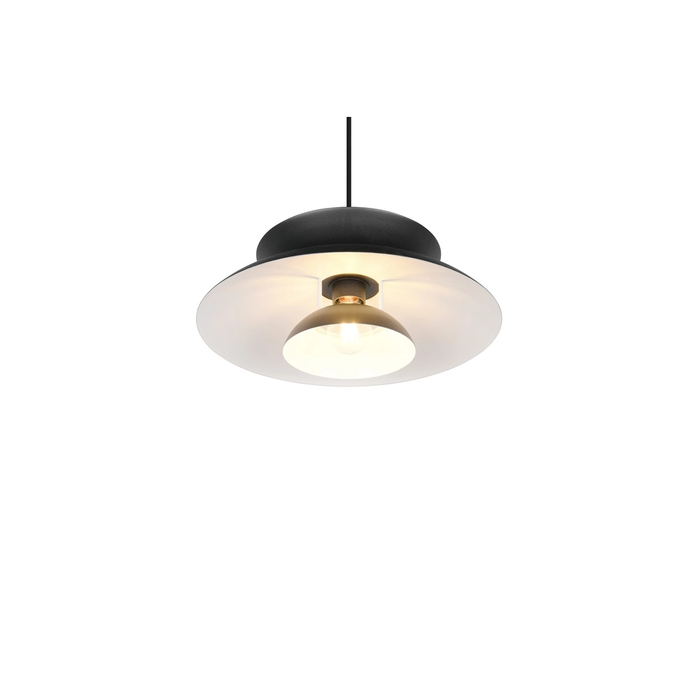 Pendellampendesign Amarila schwarz Ø 40 cm Trio 4017807682786