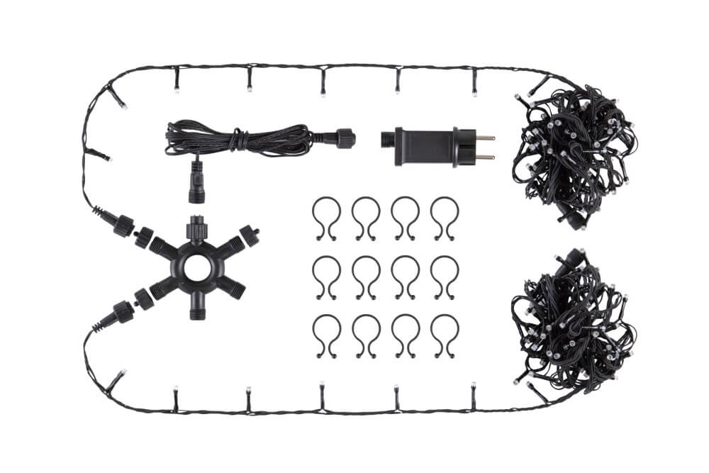 ProExtend - String Light - 2x 5 meter - 140 Led - Warm White - Starter Kit Fairybell 8720512261288