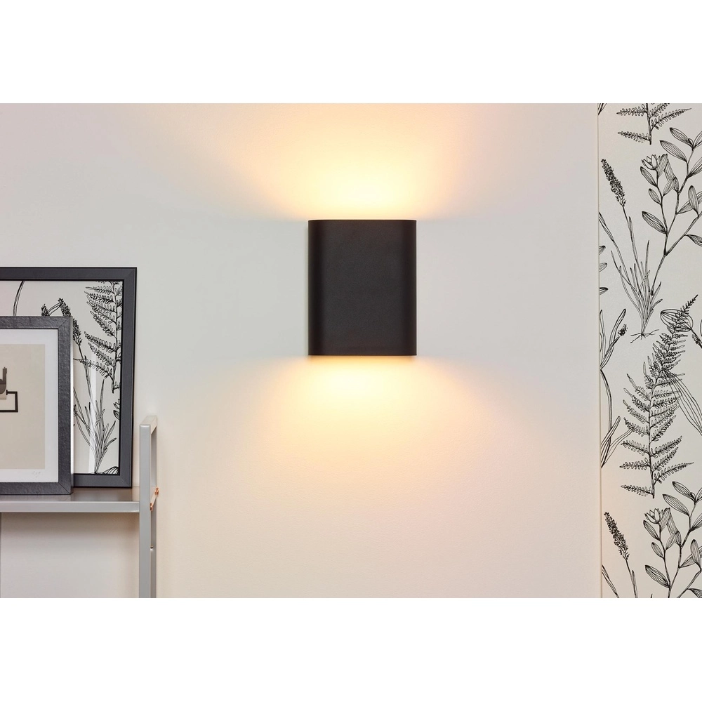 Design-Wandspot Ovalis Schwarz Lucide 5411212126894