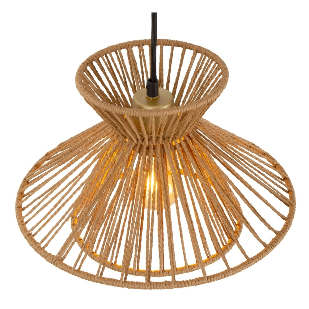 Pendellampe Tasman Rattan Lucide 5411212106001