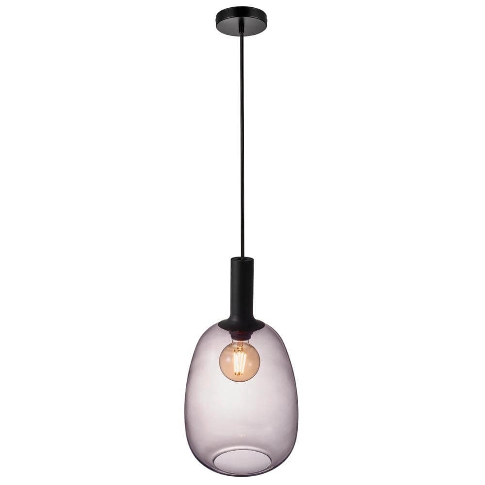 Pendelleuchte aus Glas Alton Ø 23cm Rauchglas Nordlux 5701581452589