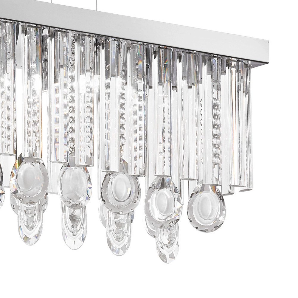 Pendelleuchte Calaonda 69 cm 7 Lichter mit Kristall Stars of Light 9002759934224