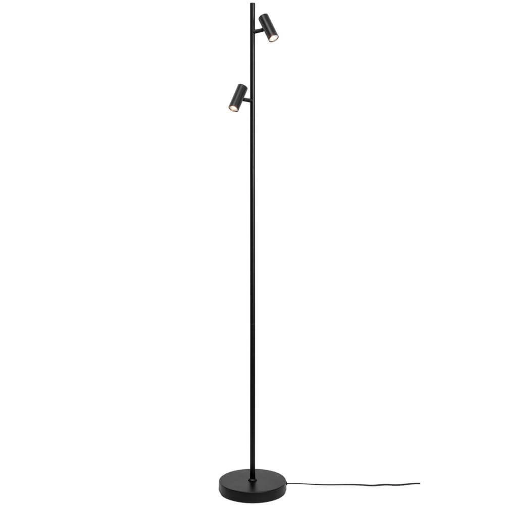 Stehlampe Omari schwarz