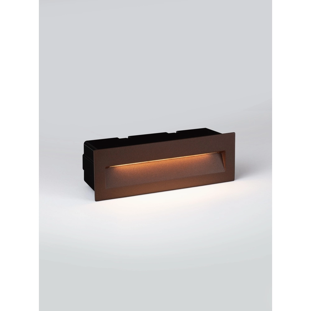 Einbauwandlampe Drat Rostbraun Lyora 5212017498038