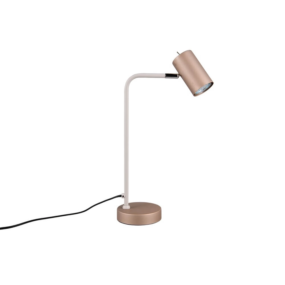 Design-Tischleuchte Marley kaffeebraun Trio 4017807634013