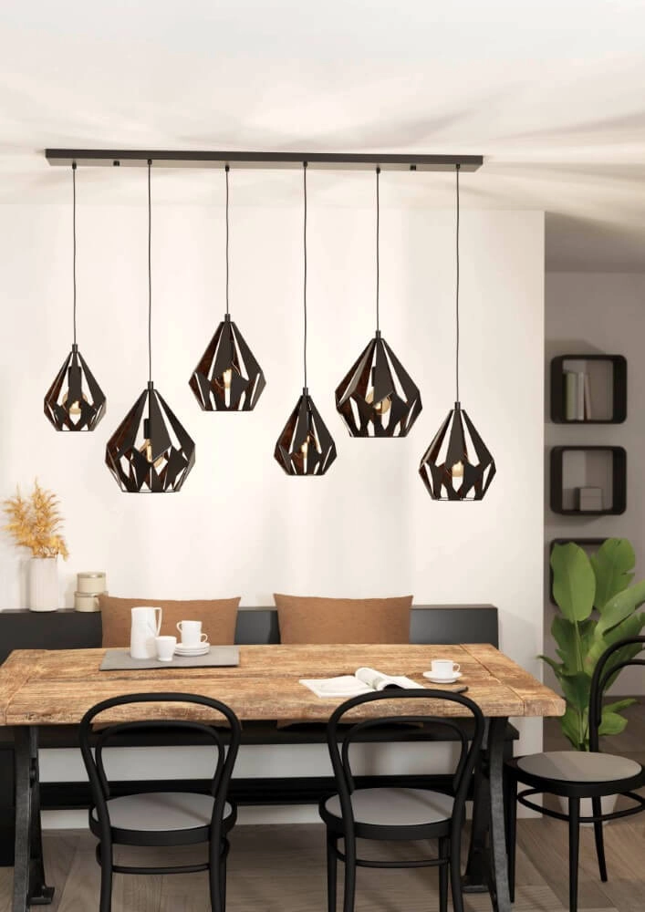 Esstischlampe Hängelampe Carlton 1 Eglo 9002759438463