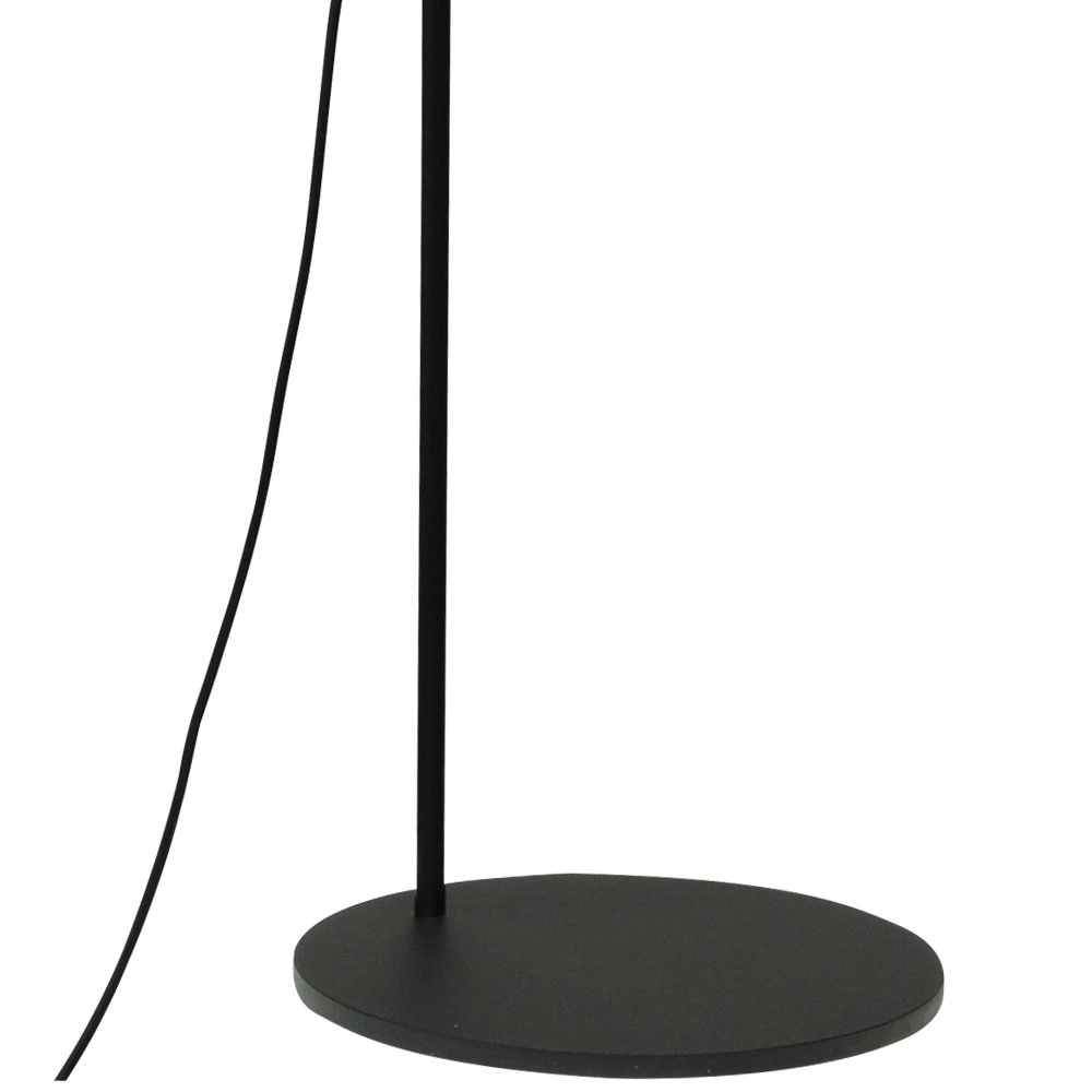 Stehleuchte schwarz Bounty verstellbar mit zylindrischem Glas Masterlight 8718121248400
