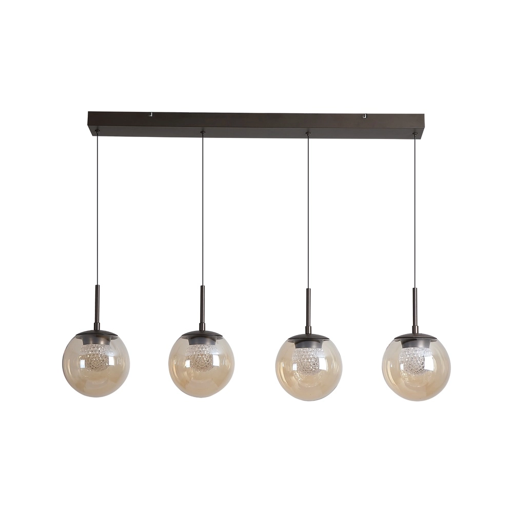 Design-Pendellampe Solis Bronze 4-Licht Searchlight 5,05342E+12