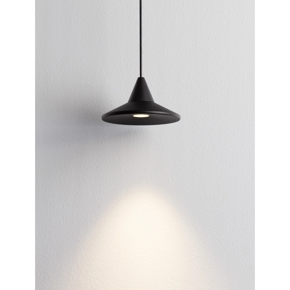 Pendelleuchte Dro schlankes Design schwarz