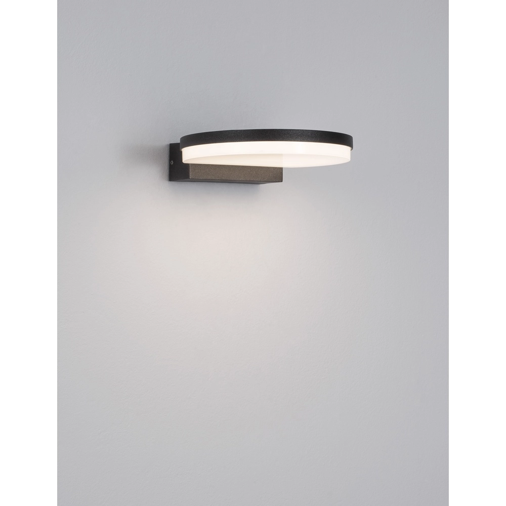 Design-Wandleuchte Posen grau
