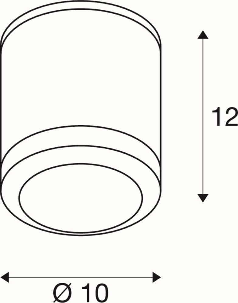 LED-Deckenstrahler Enola 3000K/4000K SLV 4024163264037