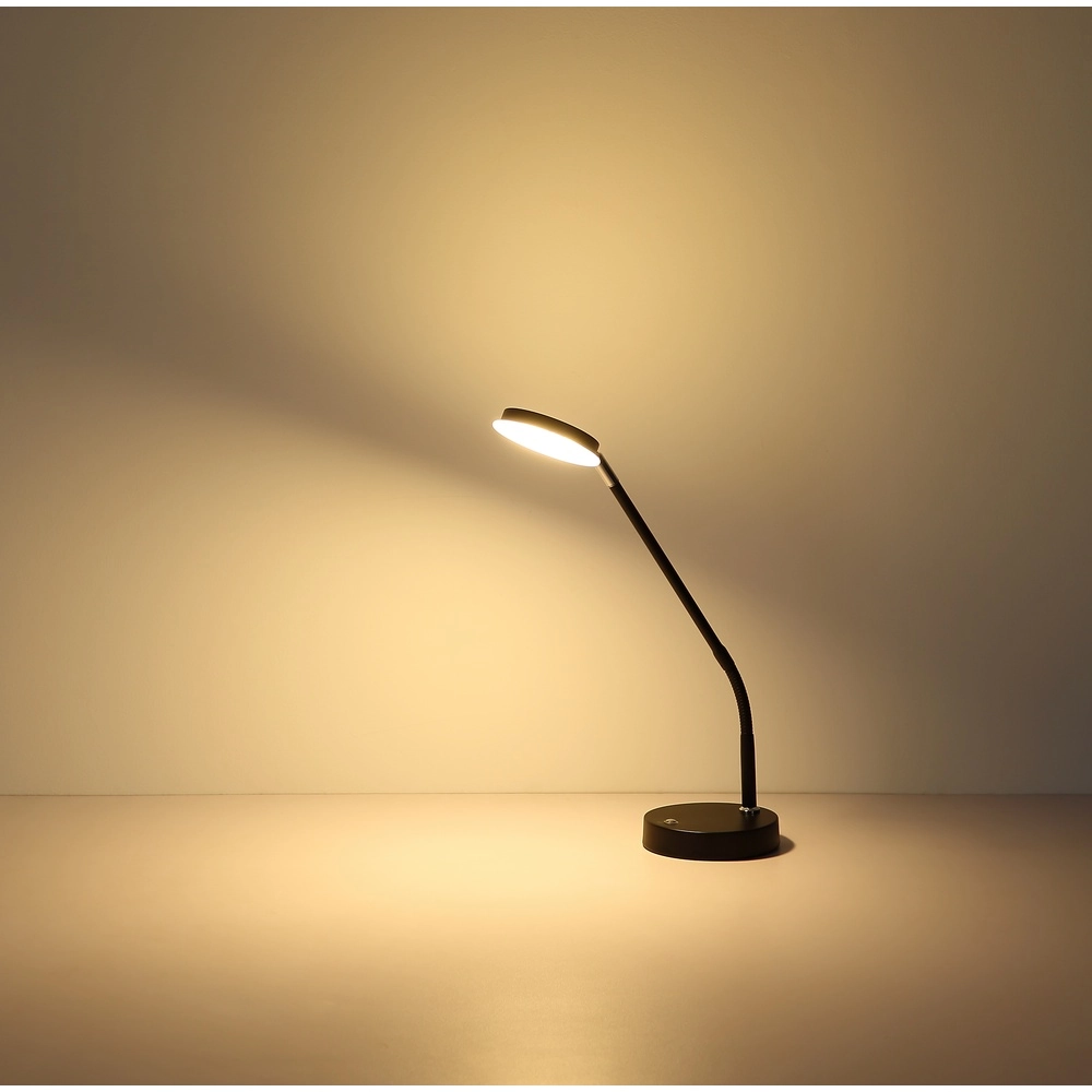 Schreibtischlampe Silvio Schwarz Globo 9007371583164