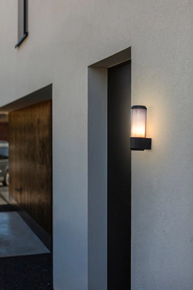 Anthracite wall lamp Heros design Lutec 6939412014890
