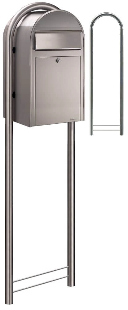 Briefkasten Grande i Edelstahl Bobi 6417237033116