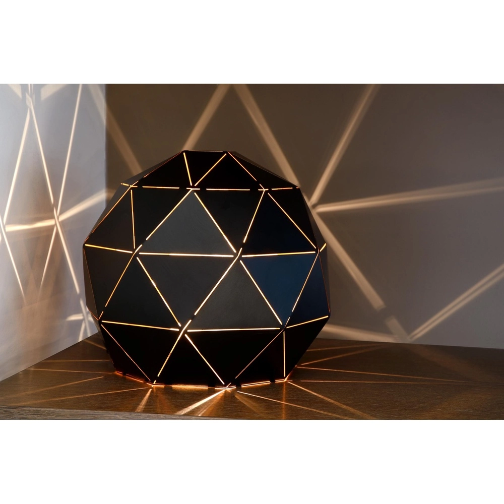 Moderne Tischlampe Otona Schwarz Lucide 5411212210807
