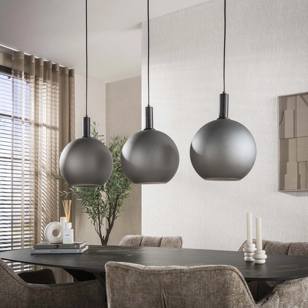 Glas-Pendelleuchten Bubble 3x E27 Lyora 8716803513471