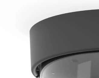 Schwarze Deckenlampe Nook für draußen Lyora 5903139797894