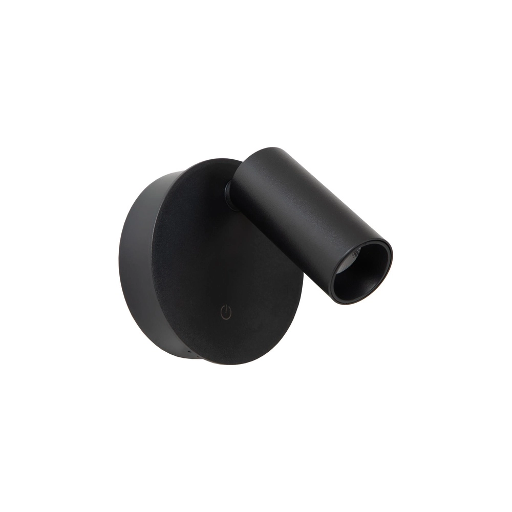 Wiederaufladbare Wandlampe Toni Magnetisches Schwarz