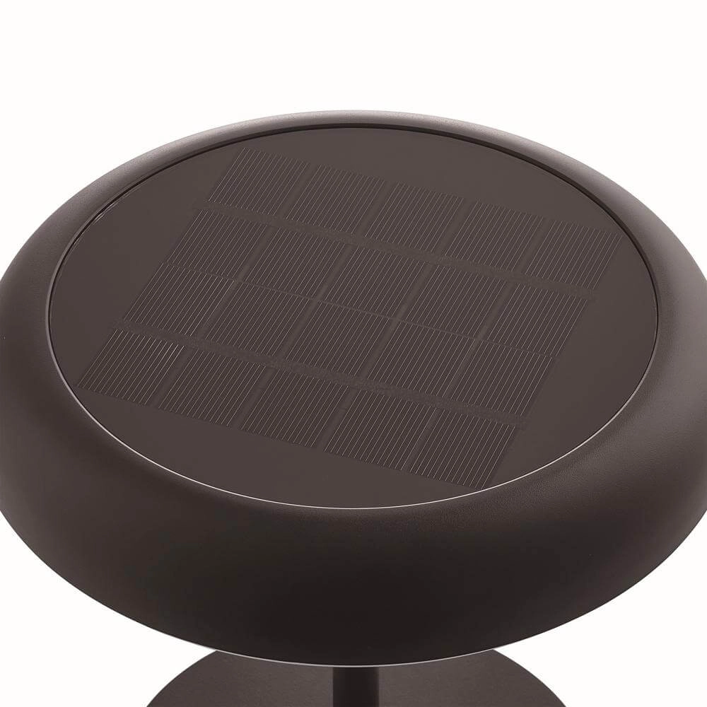 Solar-Tischleuchte Elmer Schwarz wiederaufladbar Nordlux 5704924023507