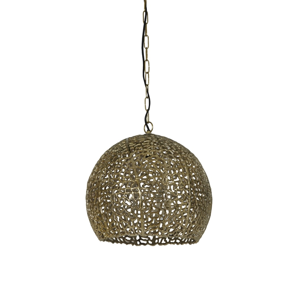 Orientalische Pendellampe Sinula Ø 39cm - Messing