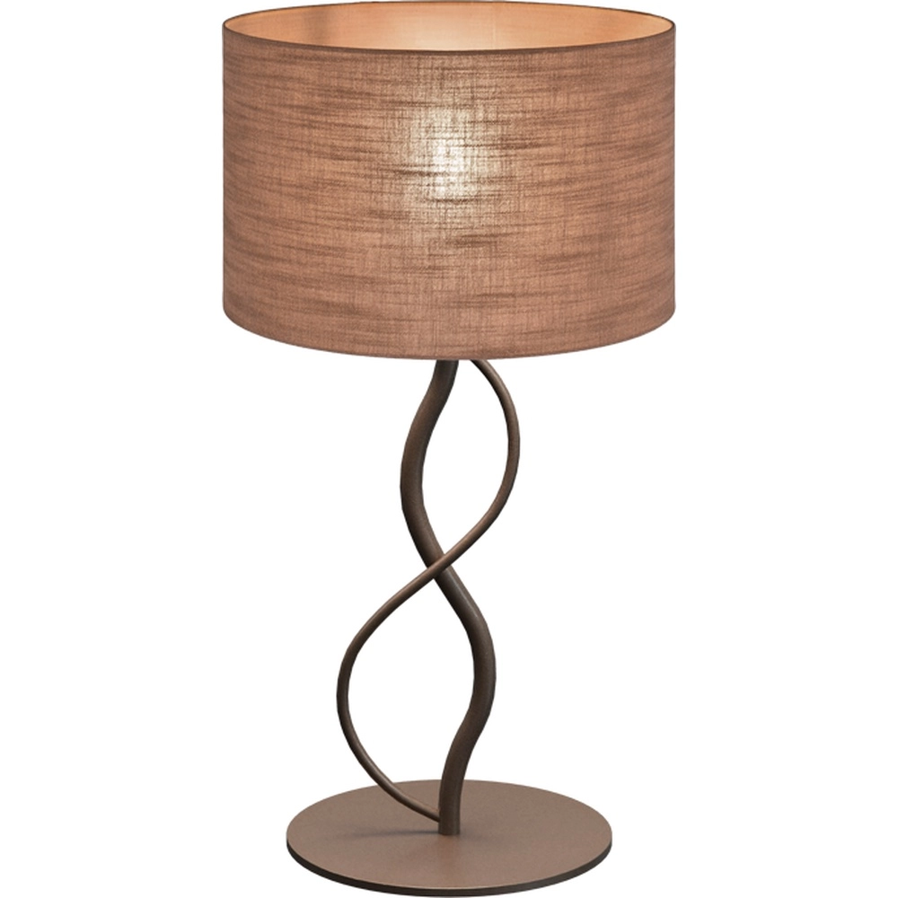 Tischlampe Terry Dolo Kakao Ø 30cm