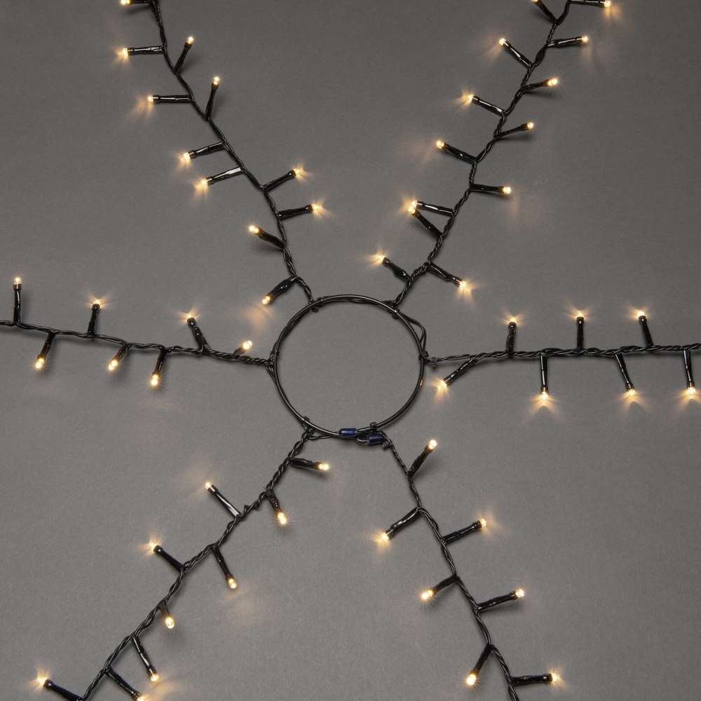 Beleuchtungsset 240cm - 6x 110 led - 2700K für den Weihnachtsbaum KonstSmide 7318306650106