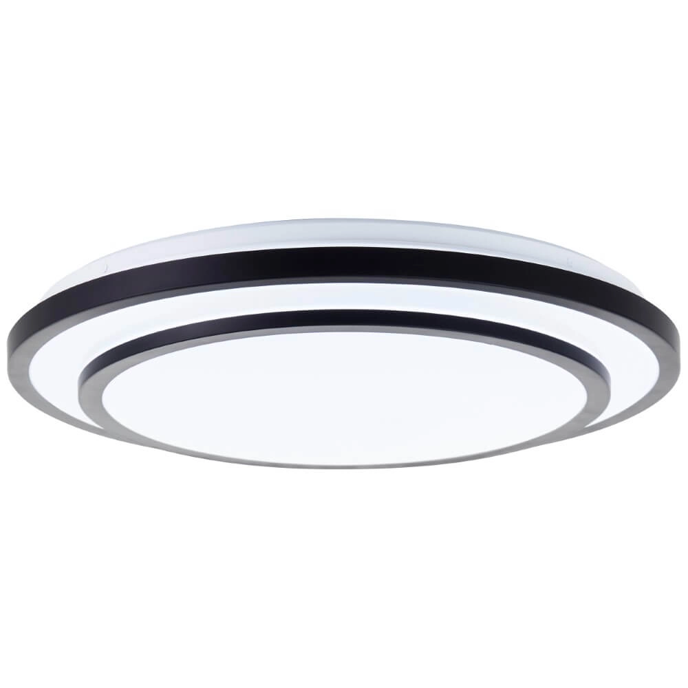 Schwarze Deckenlampe Luciano Ø 49,5cm Brilliant 4004353426506