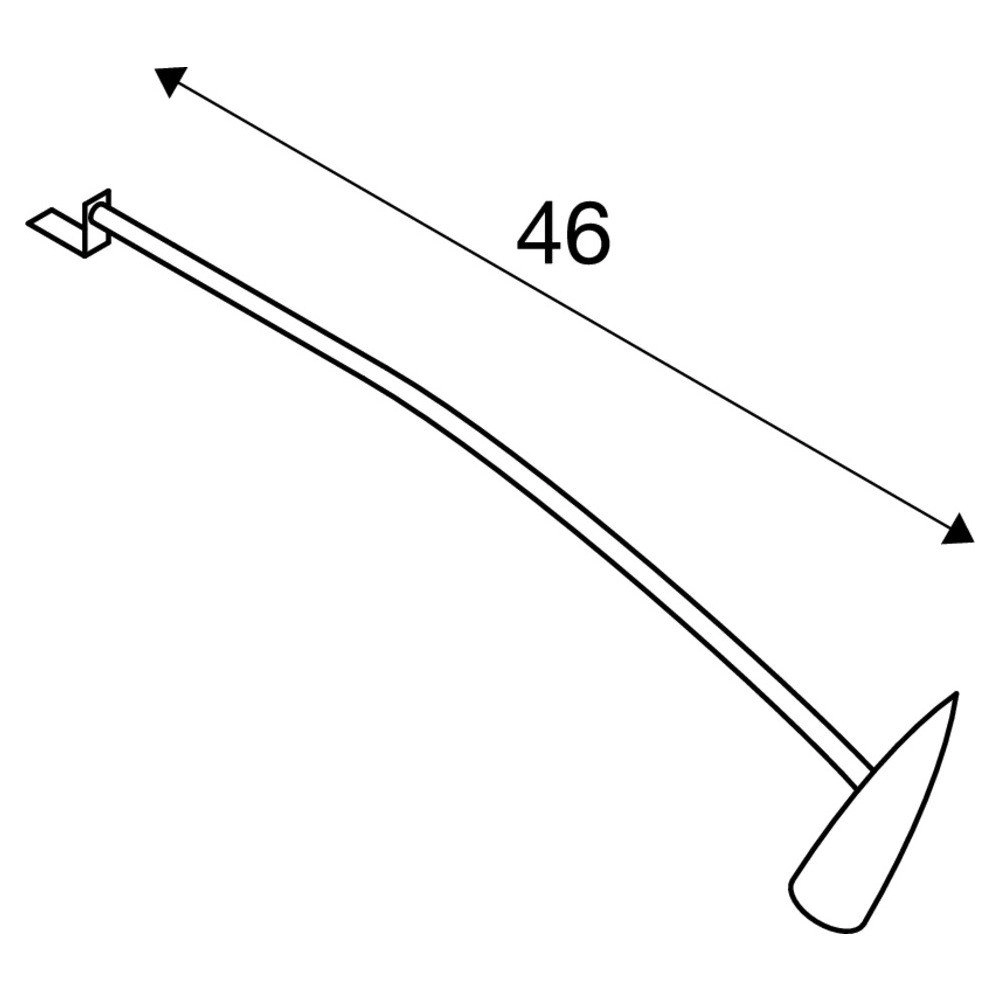 Display-Spot Display Adl 50 SLV 4024163230568