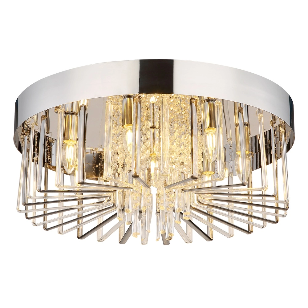 Deckenlampe Kirina Design-Chrom