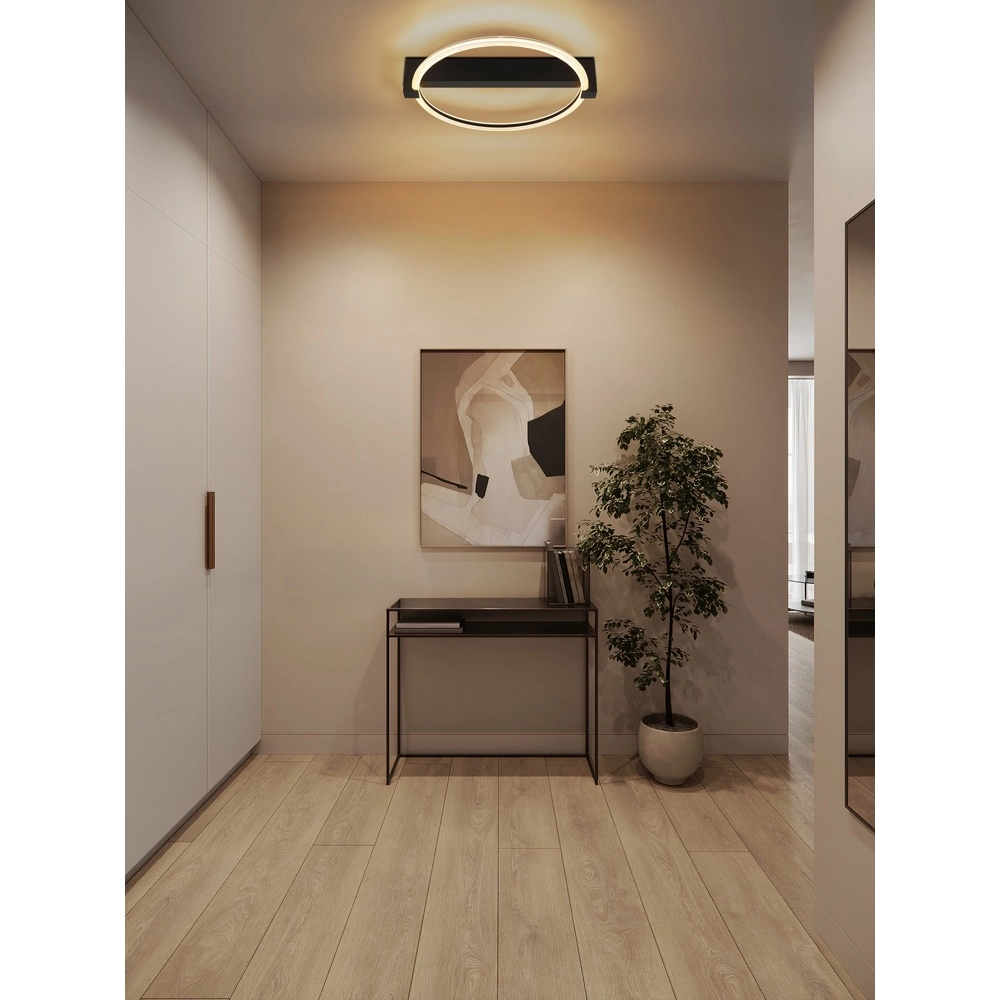 Deckenlampe Fletcher Schwarzes Design Globo 9007371583287