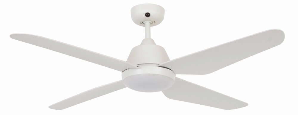 Deckenventilator mit Lampe Aria Led Ø 122cm weiß IP55