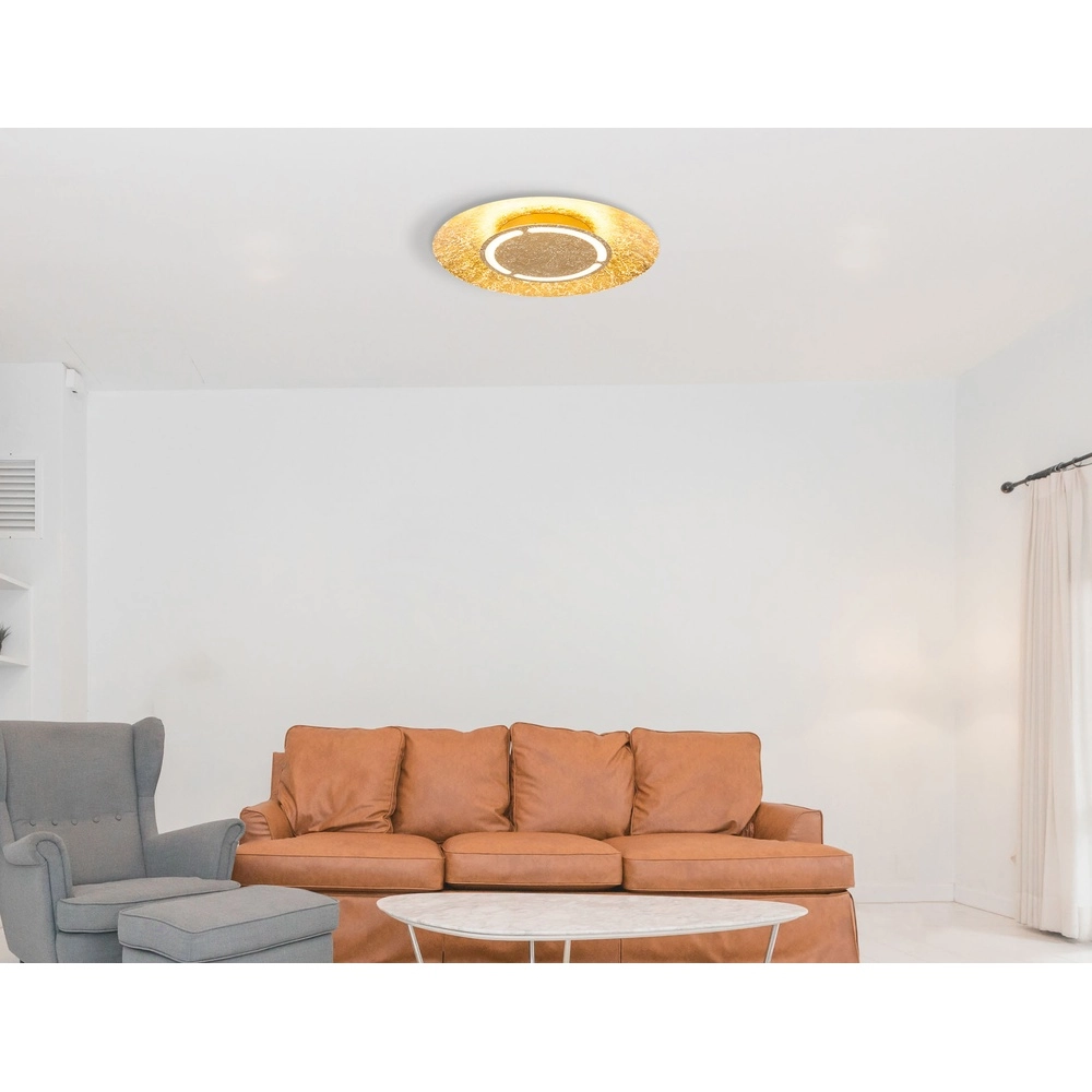Deckenlampe Tabea Ø 50cm Gold Globo 9007371350315