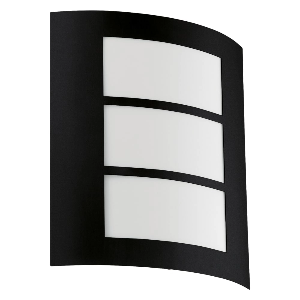 Schwarze Wandlampe Cerno