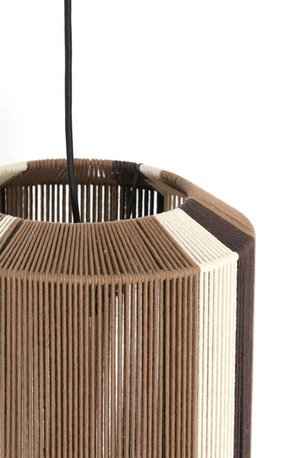 Pendelleuchte Kozana braun Ø 30cm Light & Living 8717807758776