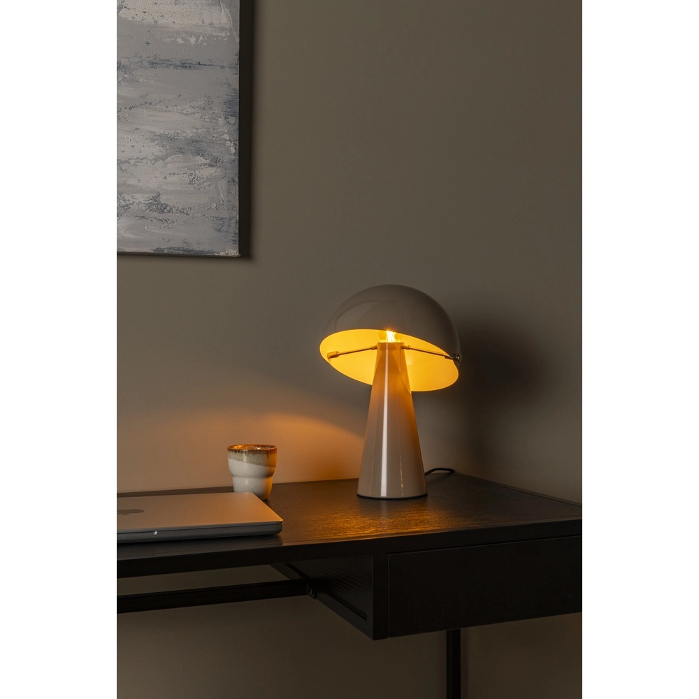 Tischlampe Barone taupe Ø 23 cm Lucide Vibes 5411212650085