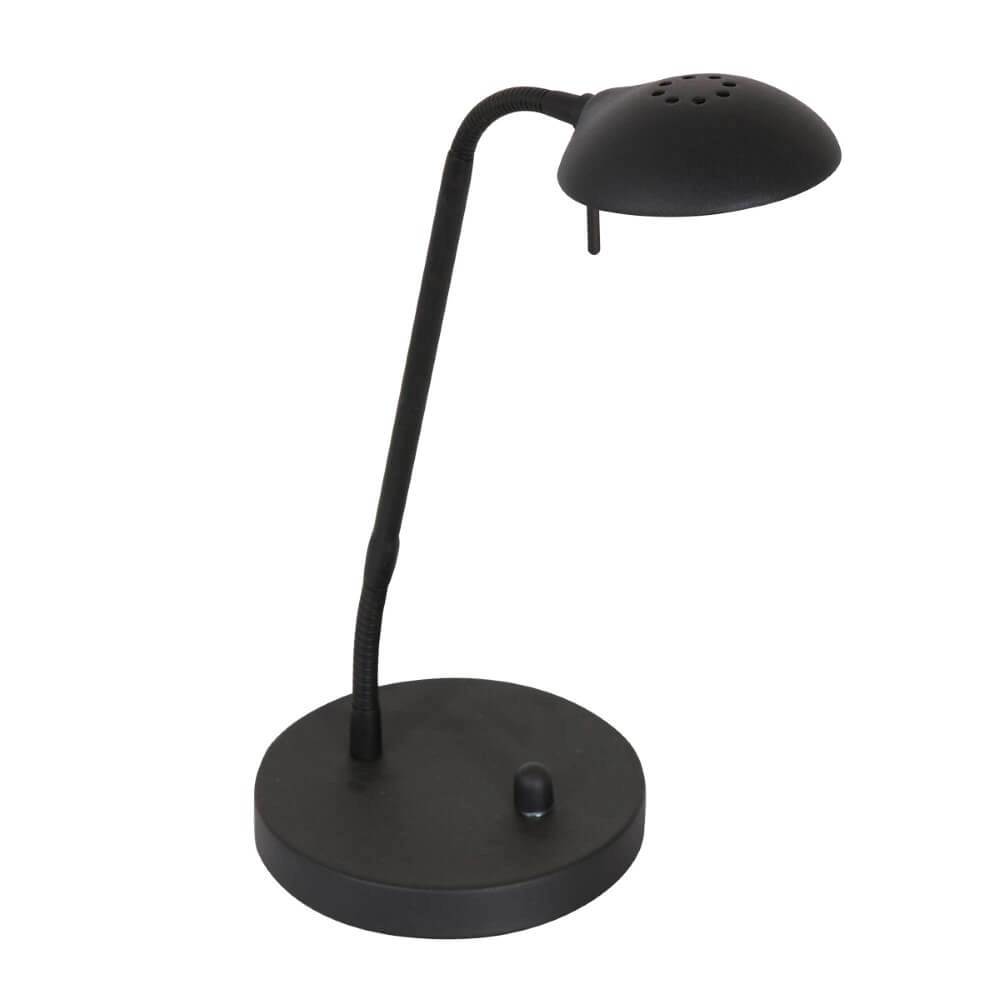 Schwarze Schreibtischlampe Biron Steinhauer 8712746146851