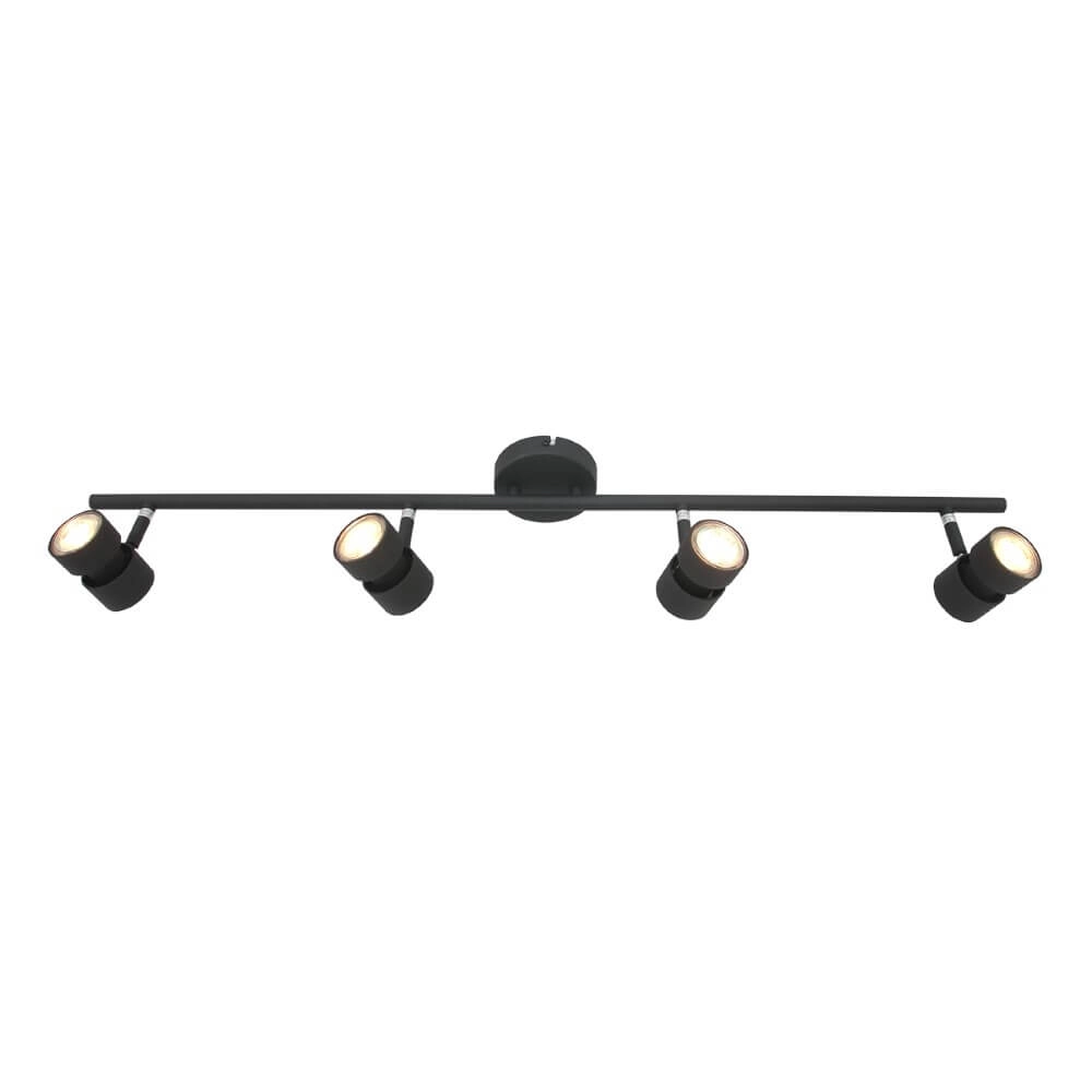 4-flammiger Aufbaustrahler Natasja LED LED