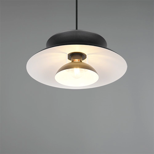Pendellampendesign Amarila schwarz Ø 40 cm Trio 4017807682786