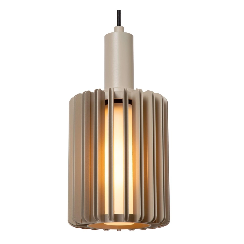5-Licht Pendellampe Lambres Gerade taupe Lucide 5411212452979