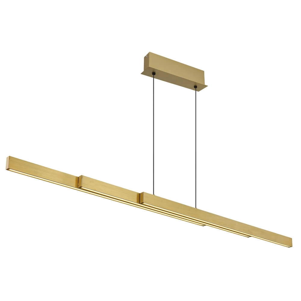 Design-Pendelleuchte Ethan 150cm gold Globo 9007371465248