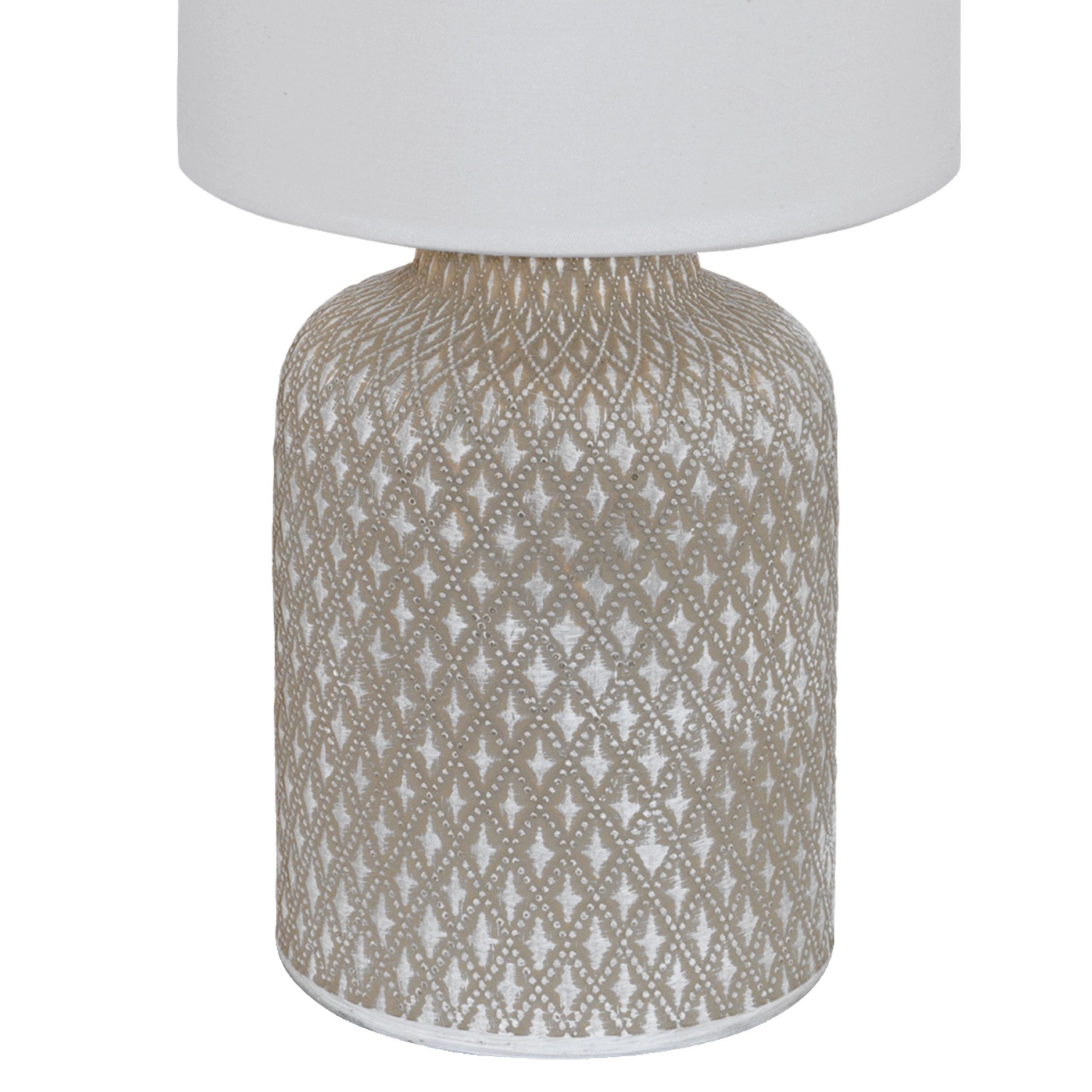 Tischlampe Lampenschirm Bellariva Keramikgrau Eglo 9002759977740