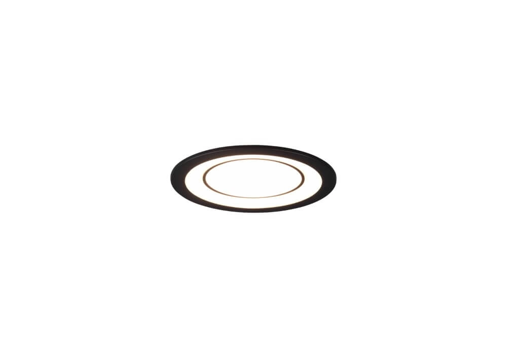 Einbaubeleuchtung Core 14,8 cm schwarz Trio 4017807504156