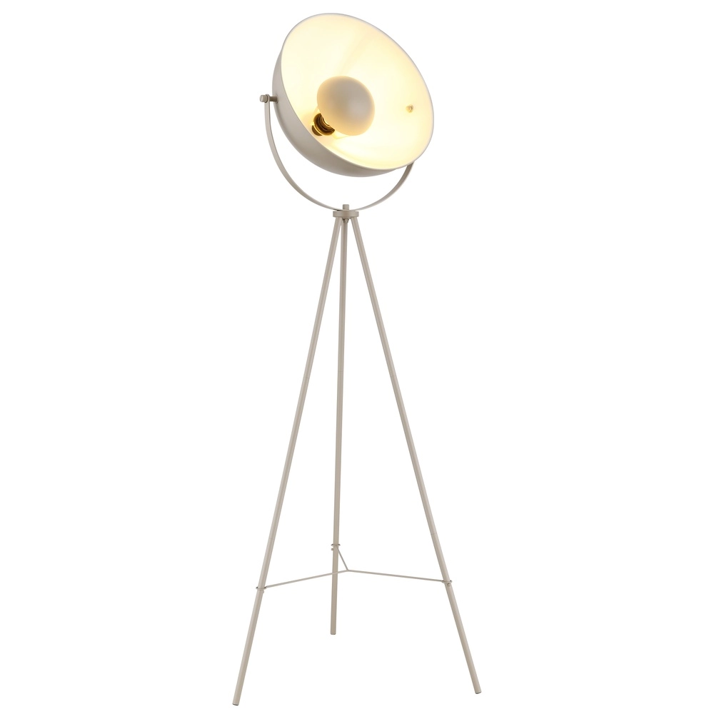 Stativ-Bodenlampe Timo Sandbraun