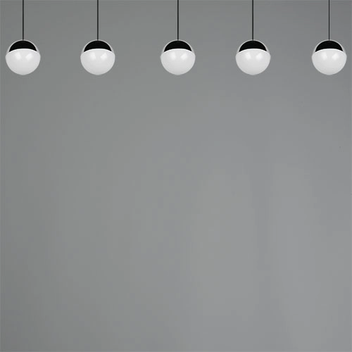 5-Licht Pendellampe Senta Chrom Trio 4017807685855