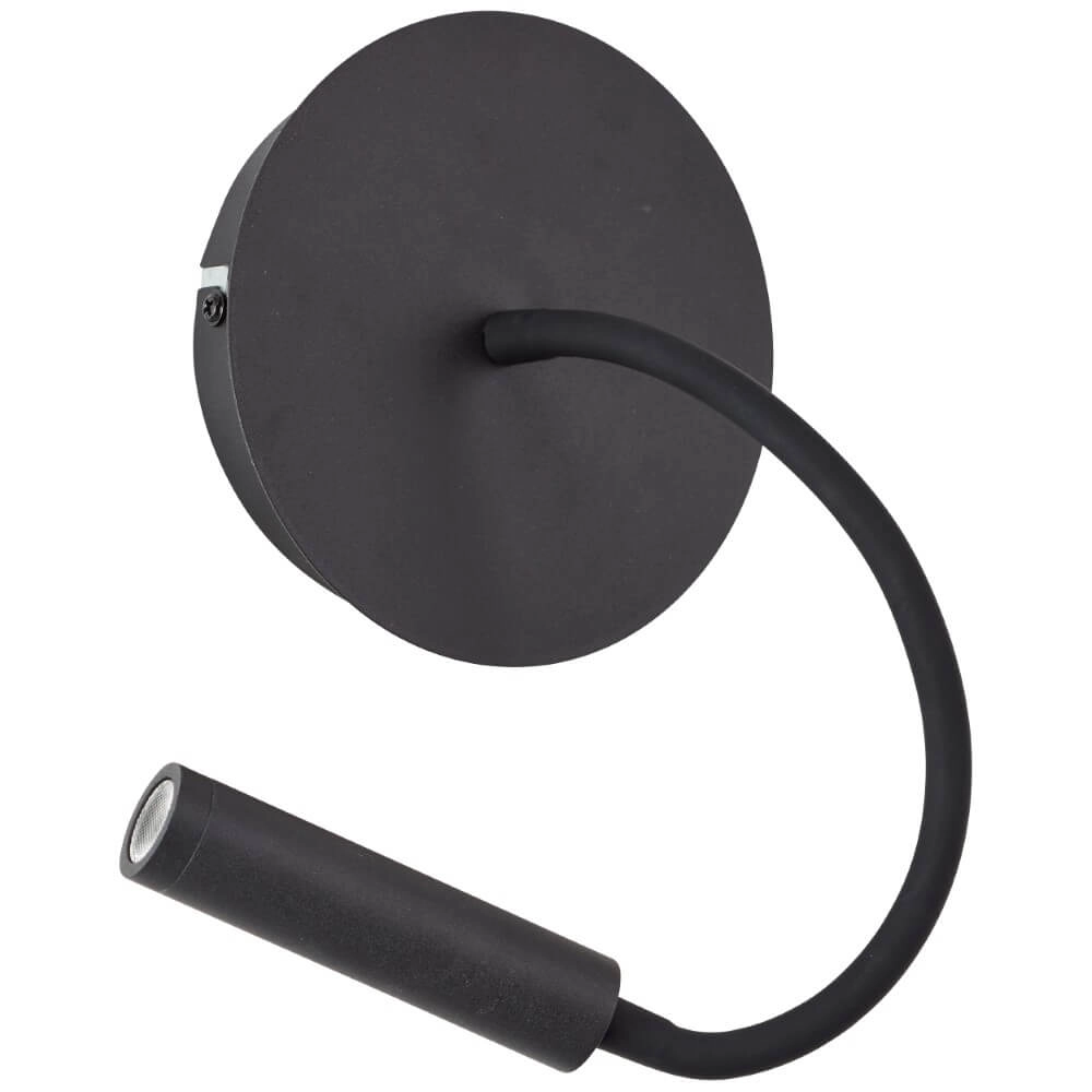 Wandlampe Jutta schwarz flexibel Brilliant 4004353425844